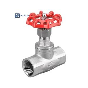 Quality 304 316 Stainless Steel Silver Electric Actuated Handwheel Manual Gate Valves for NPT BSPT wholesale