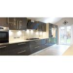 Highend Classic Pvc Removable Kitchen Cabinets Highly by with Quartz Stone