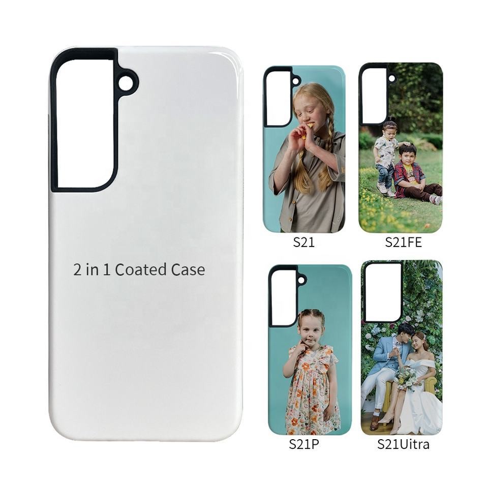 3D Sublimation Coated Tough Phone Case For Samsung S23 S24 S25 Customized Design Logo
