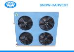 Side blown Cold Room Air Cooled Condenser with fan Corrosion Resistant Surface