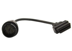 Quality OBD2 OBDII J1962 Female to Mercedes Benz 38 Pin OBD1 Male Connector Cable wholesale