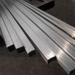 310 303 Brushed Stainless Steel Flat Bar Mirror 10mm Solid Square