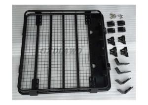 Quality Black Steel Top Universal Roof Rack Heavy Duty For Cars Trucks SUV 1.25m wholesale