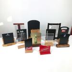 Low MOQ Original Factroy Series Wood Material Table Menu Holder Beskpoke