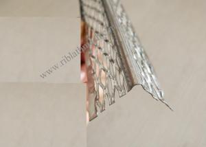 Quality 3*10mm Hole Aluminium Angle Bead , Drywall Corner Bead 2.7m Length wholesale