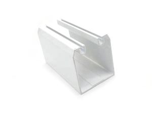 Quality Hollow Granite Aluminum Extrusion Curtain Rail Wall Profile For Curtain Glass wholesale