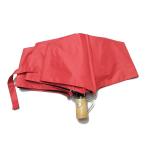 Wooden Handle Three Folding Umbrella 7 Fiberglass Ribs