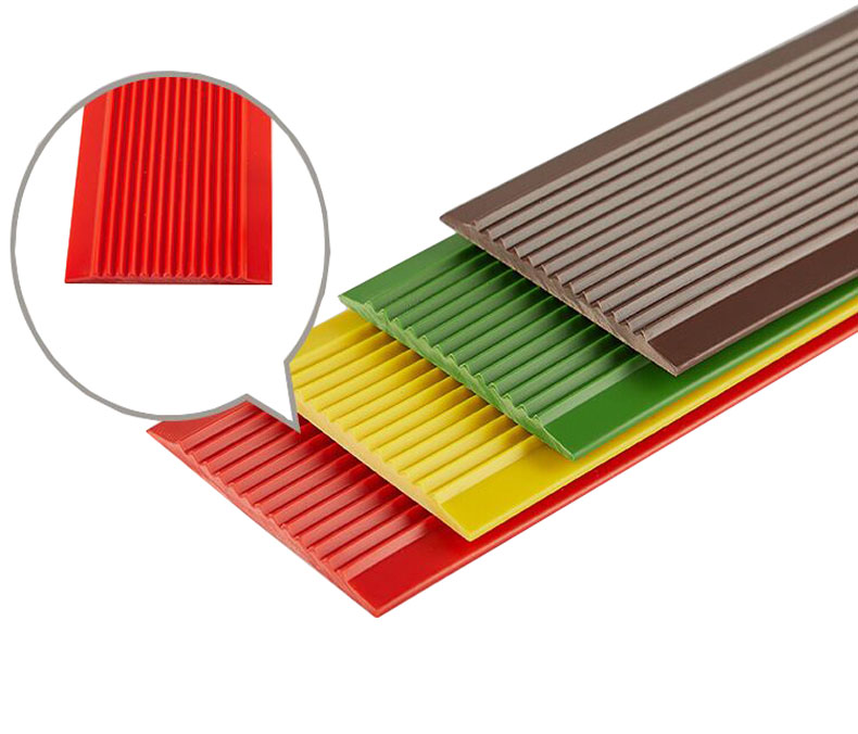 Stair Nose Anti-slip Plastic Stair Treads Trim for Non-Slip Stair Edge Protection