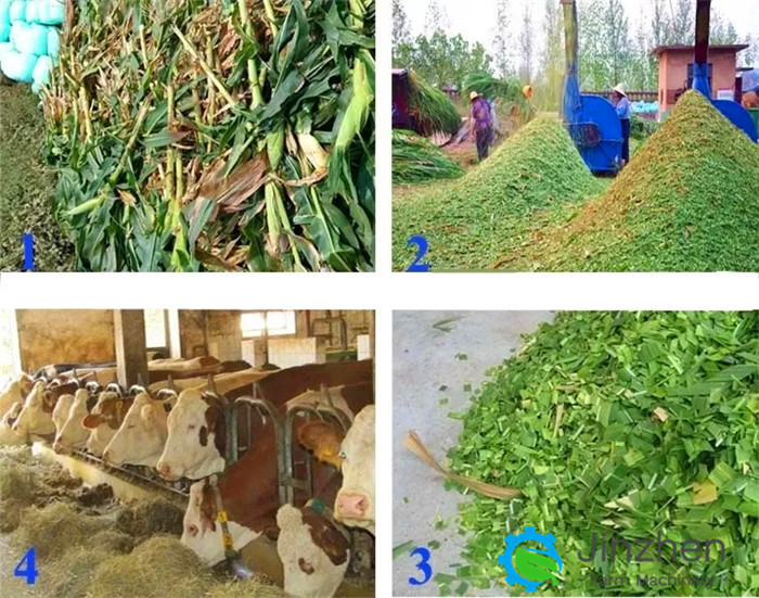 Hot Sale Silage Chopper Hay Chopper Farm Grass Chopper For Wheat Corn Rice Grass Stalk Cutting