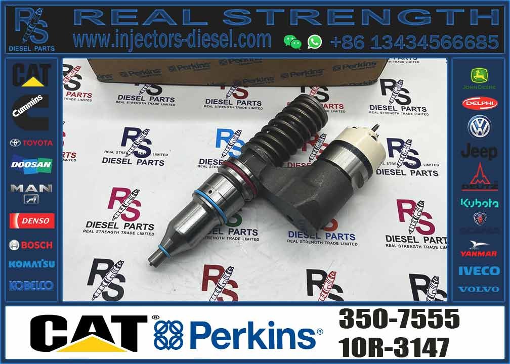 Diesel Engine Fuel Injector 350-7555 161-1785 10R-1259 0R-8773 229-5918 For CAT C12 C10 Diesel Engine