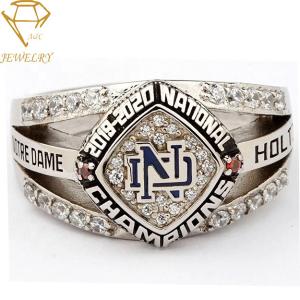Quality AAA Zircon Silver National League Championship Rings wholesale