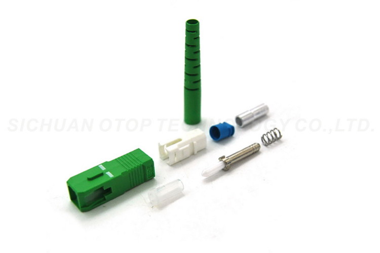Multimode SC Fiber Optic Connector with Lower Insertion Loss