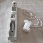 aluminum material Lifting Roman blind kits, headrail and components