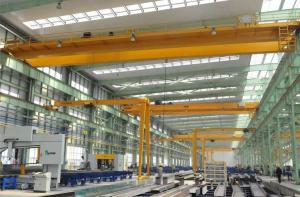 Quality European Single Double Girder EOT Overhead Bridge Crane 1-50 Ton With Trolley Traveling wholesale