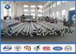 Hot dip galvanized Power Coating Urban Landscape Round Steel Metal Utility Pole