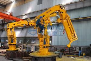 Quality China marine crane supplier Ship Side Crane- Foldable Marine-Cranes For-Sale wholesale
