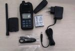 Floating M23 Marine VHF Two Way Radio Walkie Talkie flashing for boat