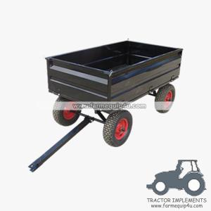 Quality 4WCART-17 4Wheel 17cubic. Utility Cart Trailers wholesale