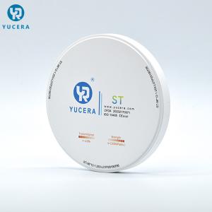 Quality Coloured Multilayer 1200HV 1530℃ Translucent Zirconia Blocks wholesale