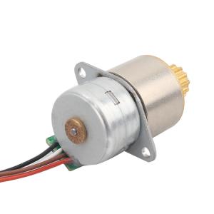 Quality 60mA 15mm Permanent Magnet Stepper Motor With Metal Gearbox 18 Degree SM1516 wholesale