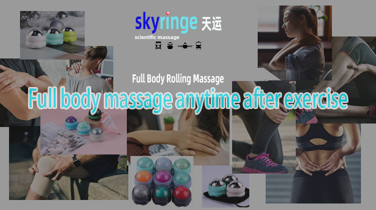 Manual Stainless Steel Massage Ball 170g Muscle Relaxer Free Sample