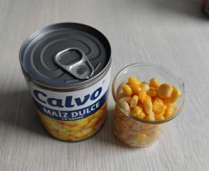 Quality A9 A10 2850g 340g Sweet Flavor Canned Corn Kernels wholesale