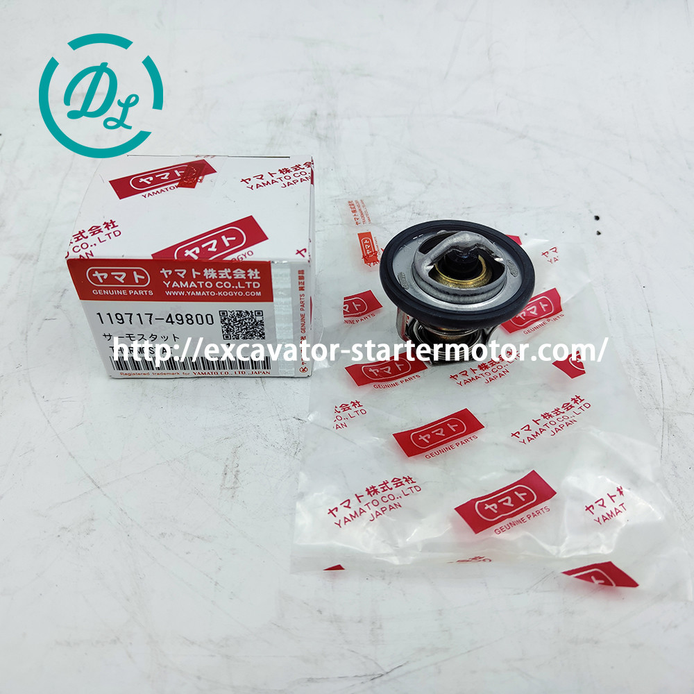 119717-49800 Excavator Thermostat 71℃ 11971749800 3TNV76 Engine Yanmar