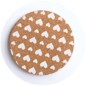 Quality Dia4&quot; Natural Cork Coasters Round Antitear wholesale