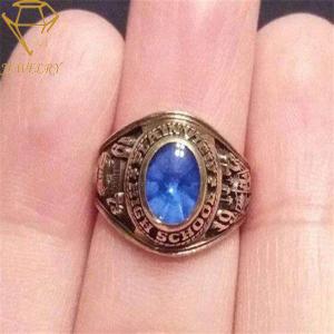 Quality High School Embossed College Mens Class Ring wholesale