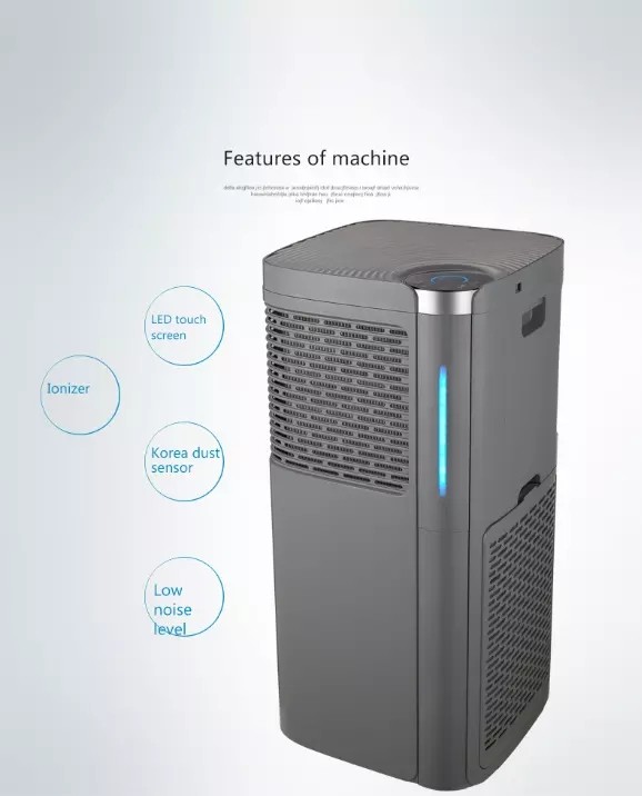 Filtrete 80m3/h H13 Hepa Air Purifier Carbon Filter 105W