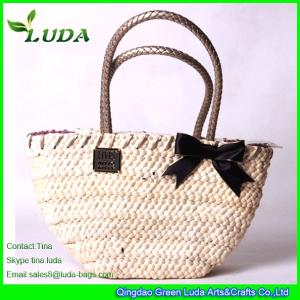 Quality LUDA Hello Kitty Straw Totes Natual Straw Beach Bags wholesale