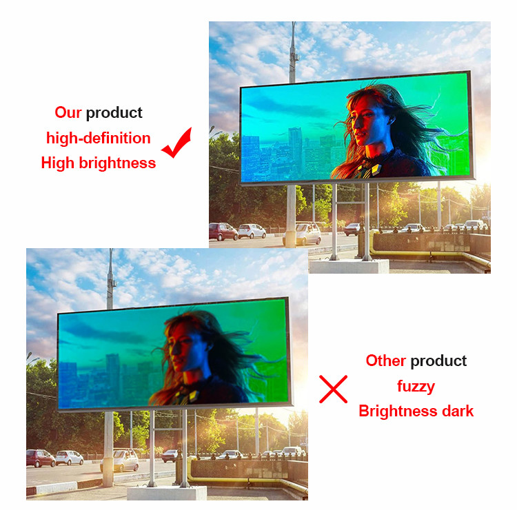 Full Color 960*960mm Led SMD 3535 P10 Outdoor Video Wall Price