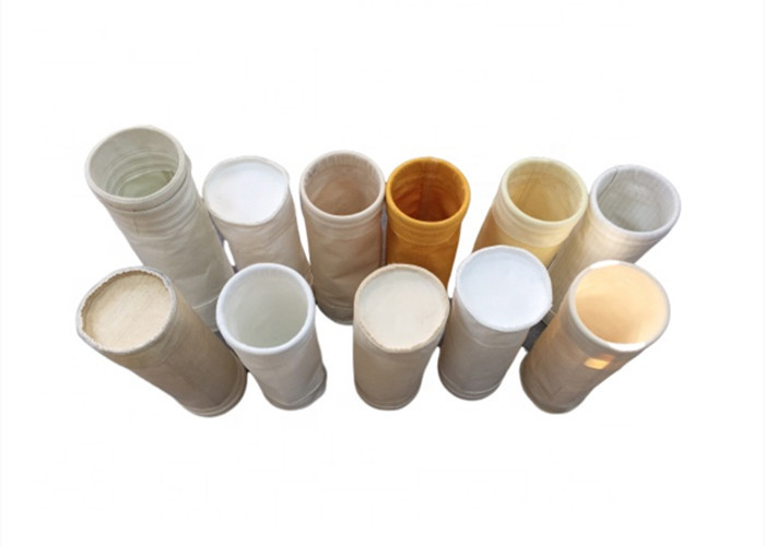 PTFE Membrane Nomex Industrial Dust Collector Bags Non Woven Felt Water Oil Proof