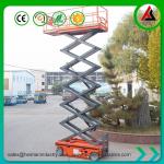 Self Propelled Mobile Scissor Lift Hydraulic 40 Ft Electric Scissor Lift