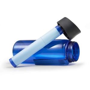 China 700mL Replaceable Straw Camping Filter Bottle 4 Stage Water Filter Bottle 1500 Milliliters on sale