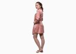 Adults Xxl Size Satin Sleep Dress , Satin Button Down Sleep Shirt For Womens