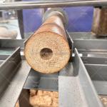 1200 KG Weight Hydraulic Press for UT Compressed Wood Sawdust Block Making