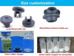 28mm 32mm Ethylene Oxide Sterilized Medical Consumables Bromo Butyl Rubber
