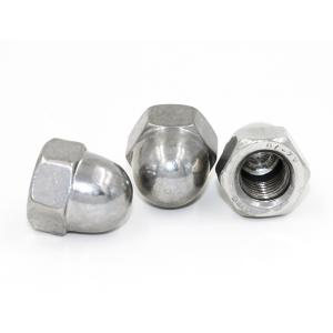 Quality A2/A4 Stainless Steel Dome Cap Nut – M6/M8/M10/M12 Hygienic &amp; Anti-Loosening Design wholesale