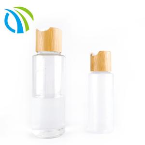 Quality Flip Top 0.1ml Wooden Bottle Cap 24/410 Soap Natural Bamboo ODM wholesale