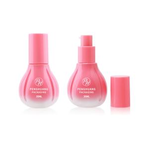 Quality Wholesale 30ml Serum And Toner Customized Logo Cream Lotion Glass Bottles With Pump wholesale