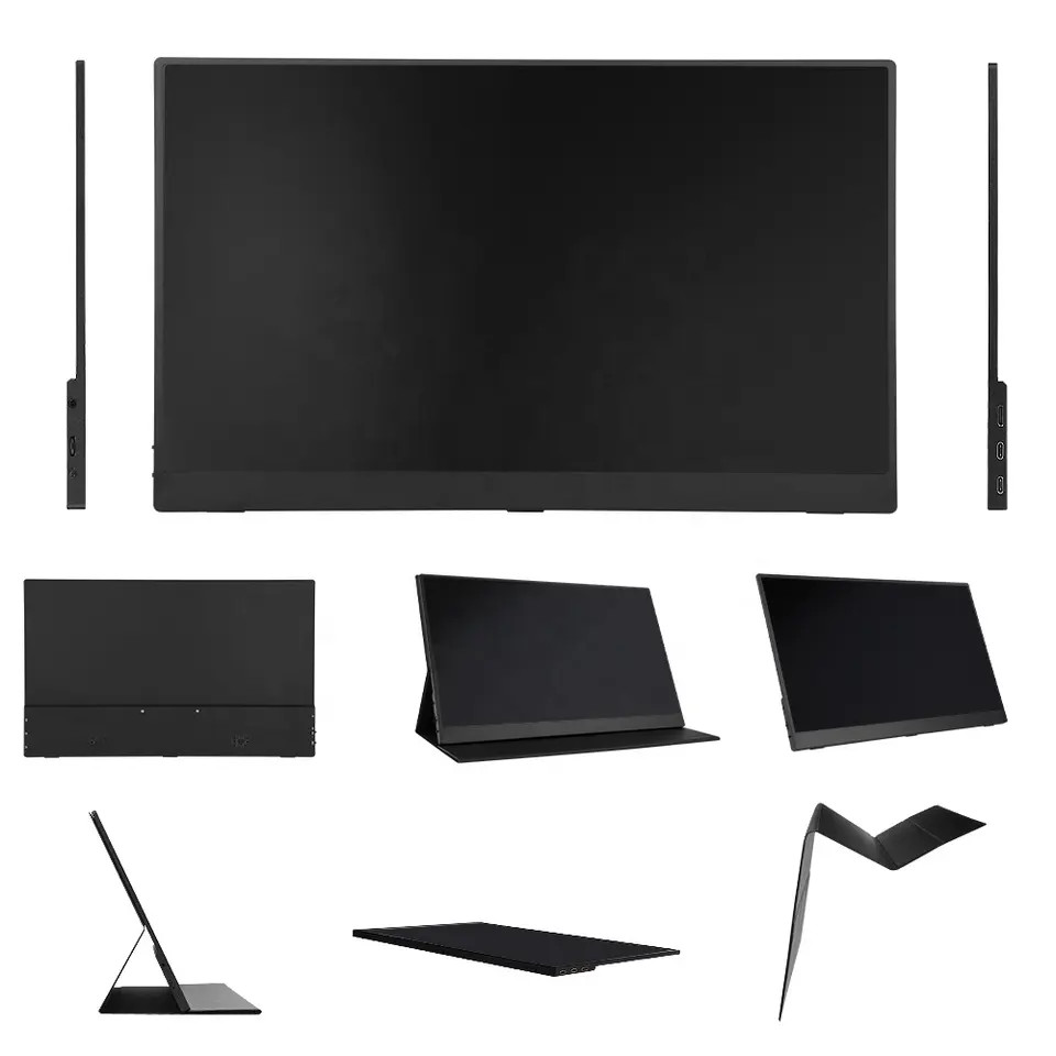 Dual Triple Laptop Usbc External Monitor Display Extender IPS LCD Panel 14.0 Inch