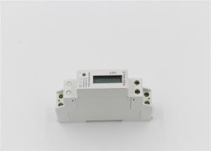 Quality 120V/220V/230V Single Phase DIN Rail Smart KWH Energy Meter LCD display wholesale