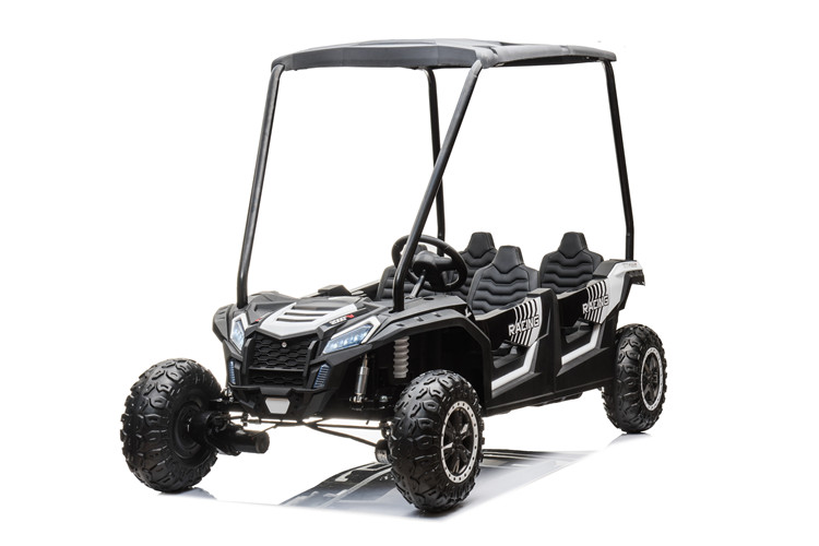 24v Battery 4x4 Plastic UTV Four-Seat Children's Electric Car with Carport 4-Wheeler