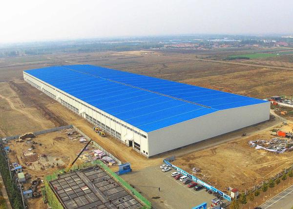 Cheap Steel Structure Warehouse Building Construction Large Span Easy Assemble for sale