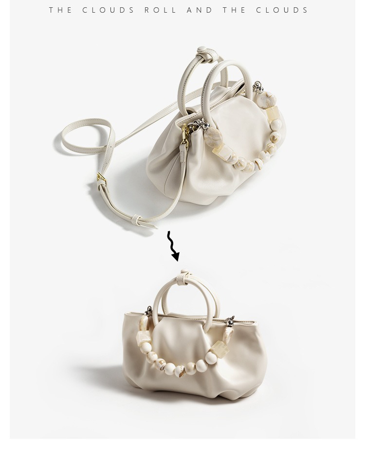Designer Handbags for Women 2024 Summer Marble Chain Purse Ladies Fashion Pu Leather Bags