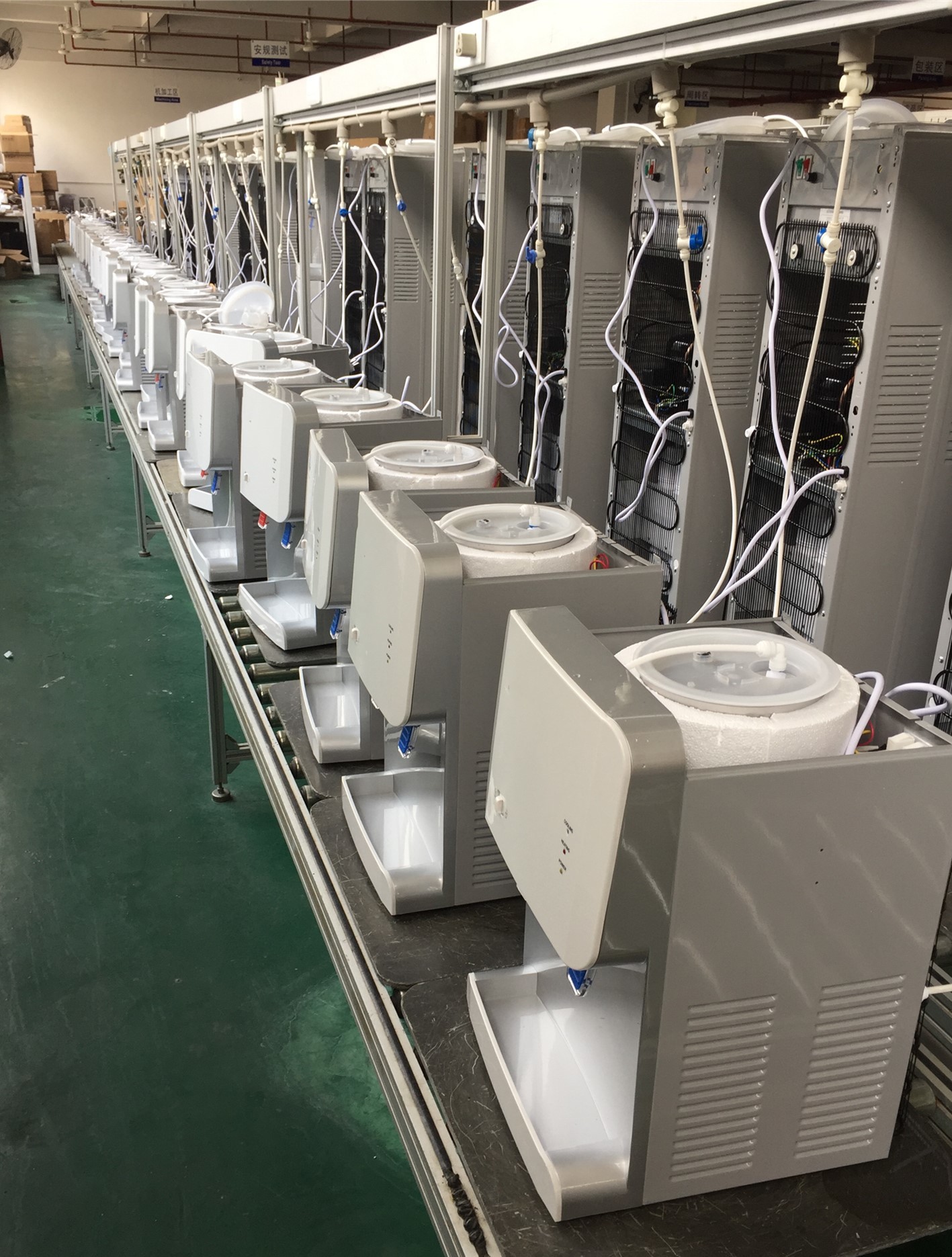 Pipeline Compressor R134a Refrigerant Drinking Water Cooler Dispenser 3 Taps