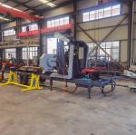 Industrial Hydraulic Bandsaw Mill For 1300mm 1500mm Log Sawing