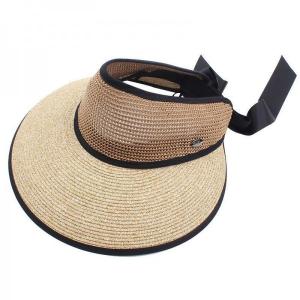 Quality Bowknot Backside Big Brim Sun Hat wholesale