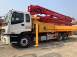 6 Putzmeister 38m Placing Boom Used Truck Mounted Concrete Pump Beton Pumper